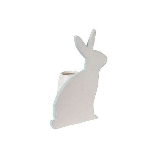 Simple Bunny Vase 6.25"x 2.25"x 7.75"