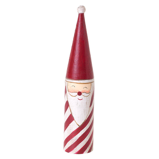 Candystripe Santa Figurine 1"x 4.75"