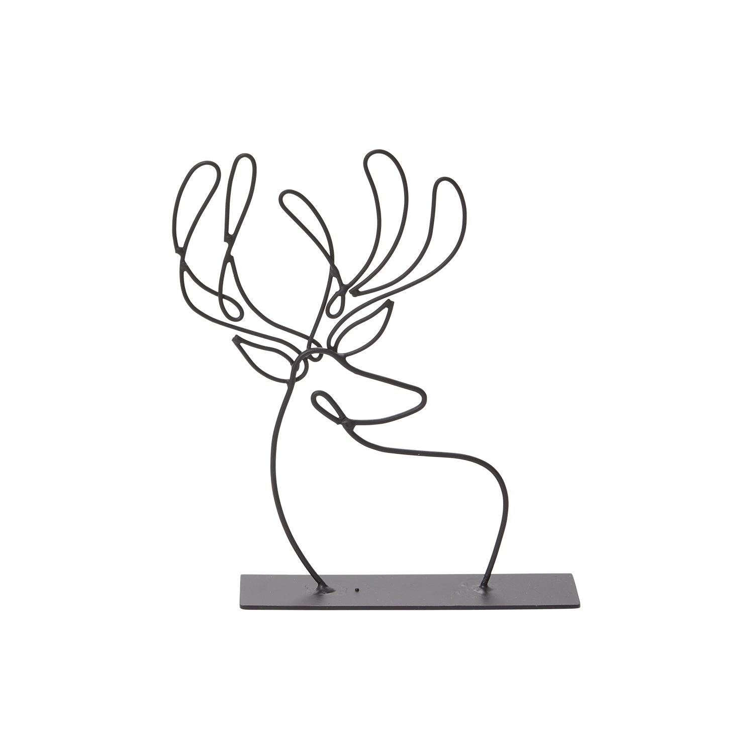 Roe Sculpture  7"x 1.25"x 8"