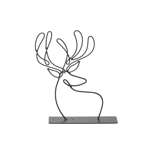 Roe Sculpture  7"x 1.25"x 8"