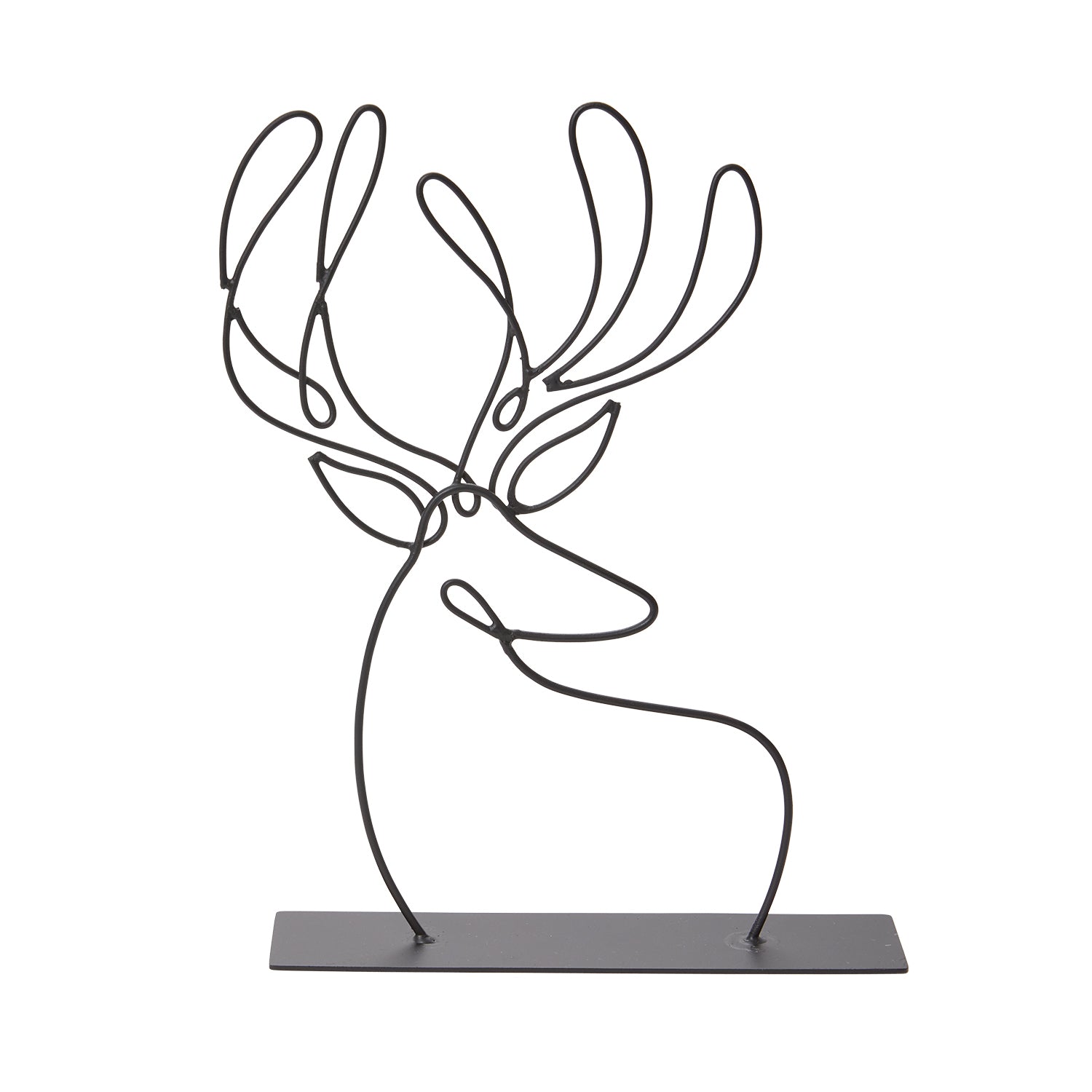 Roe Sculpture 9.25"x 2"x 11.75"