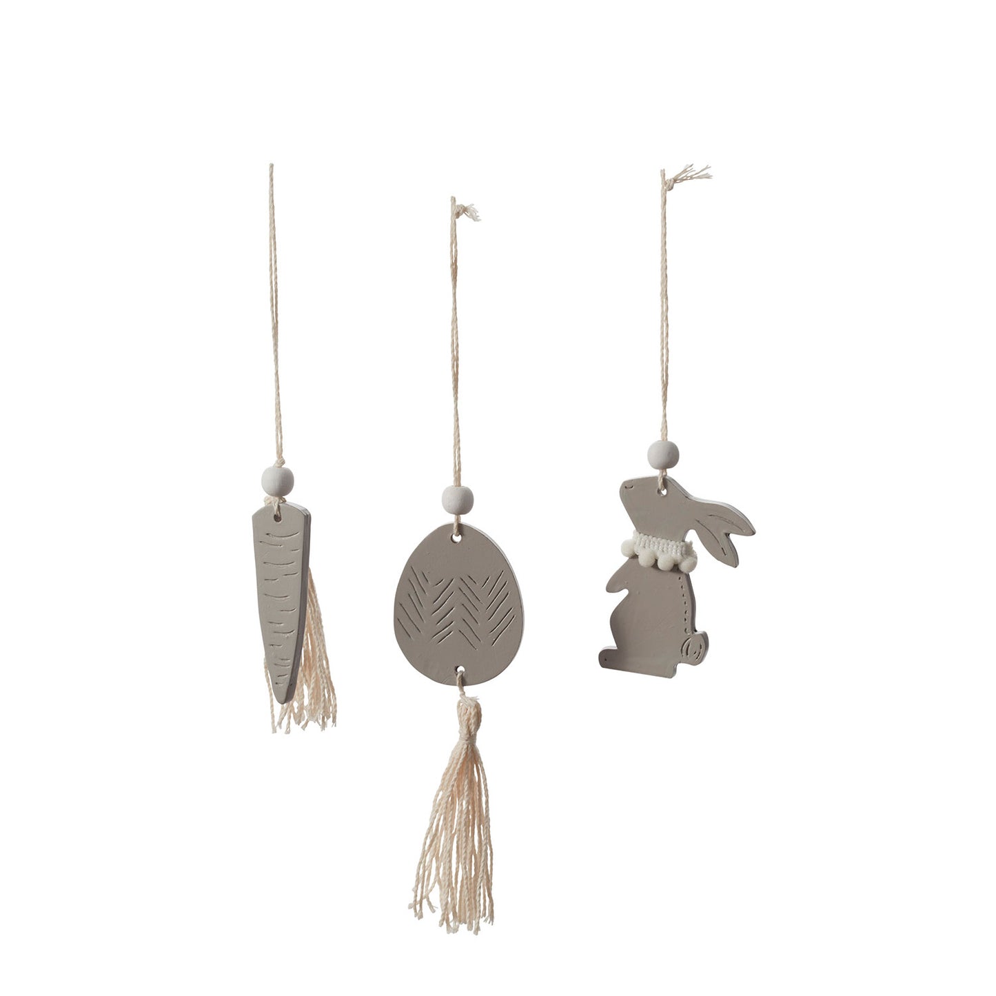 Haruko Ornament Set of 3 - 1.5"x 7.75"