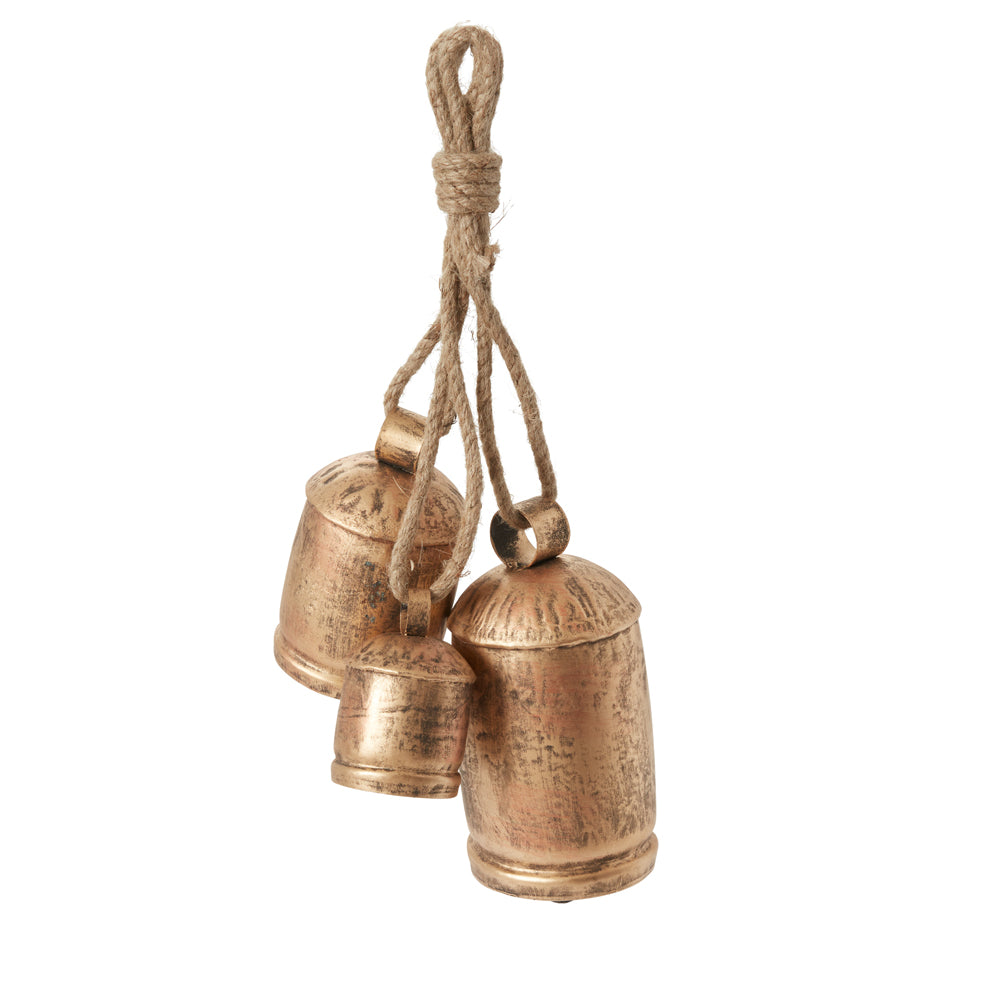 Gathered Hanging Bells 7"x 14"