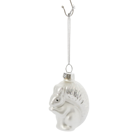 Metallic Squirrel Ornament 1.25"x 2"x 3"