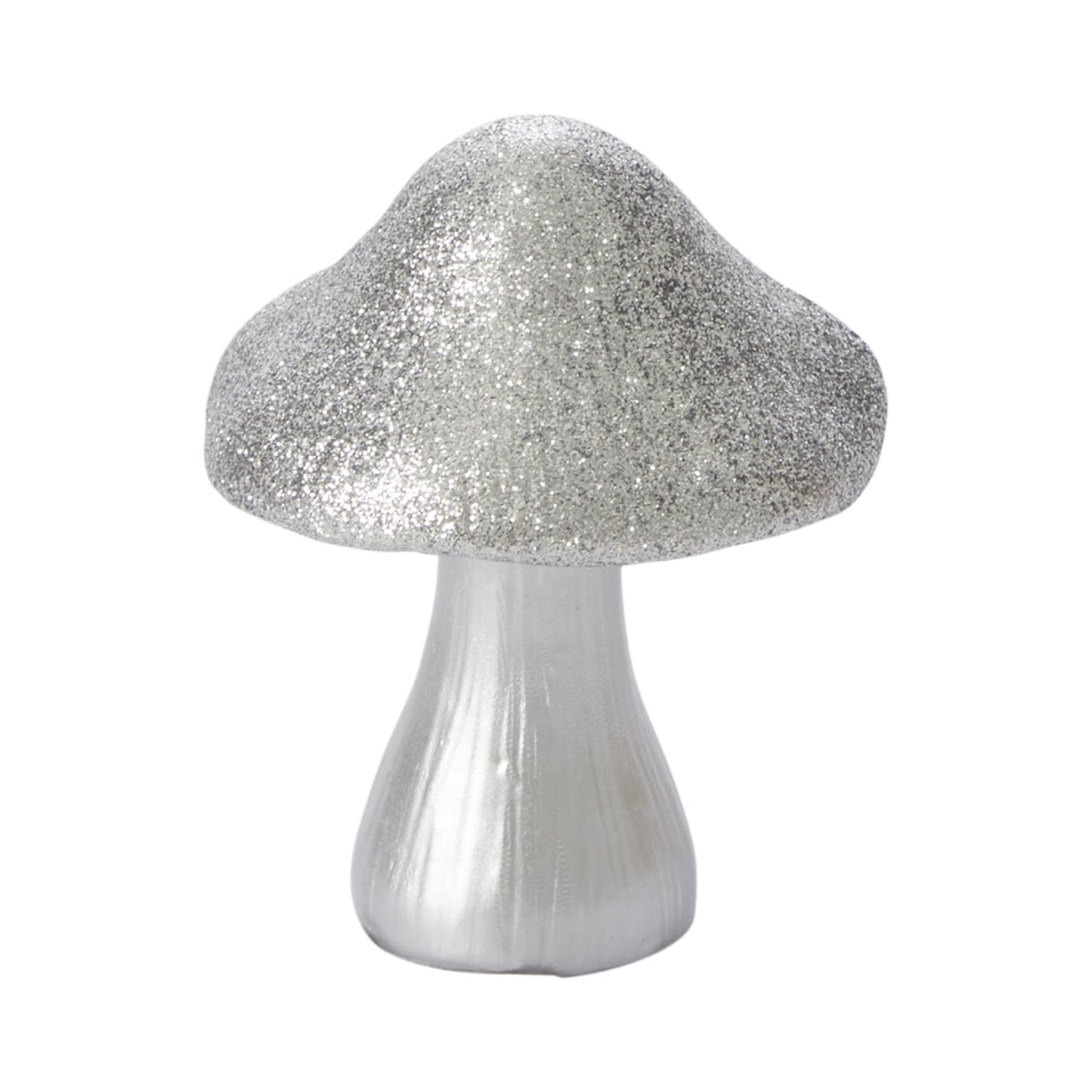 Sparkle Mushroom Figurine 3"x 3.5"