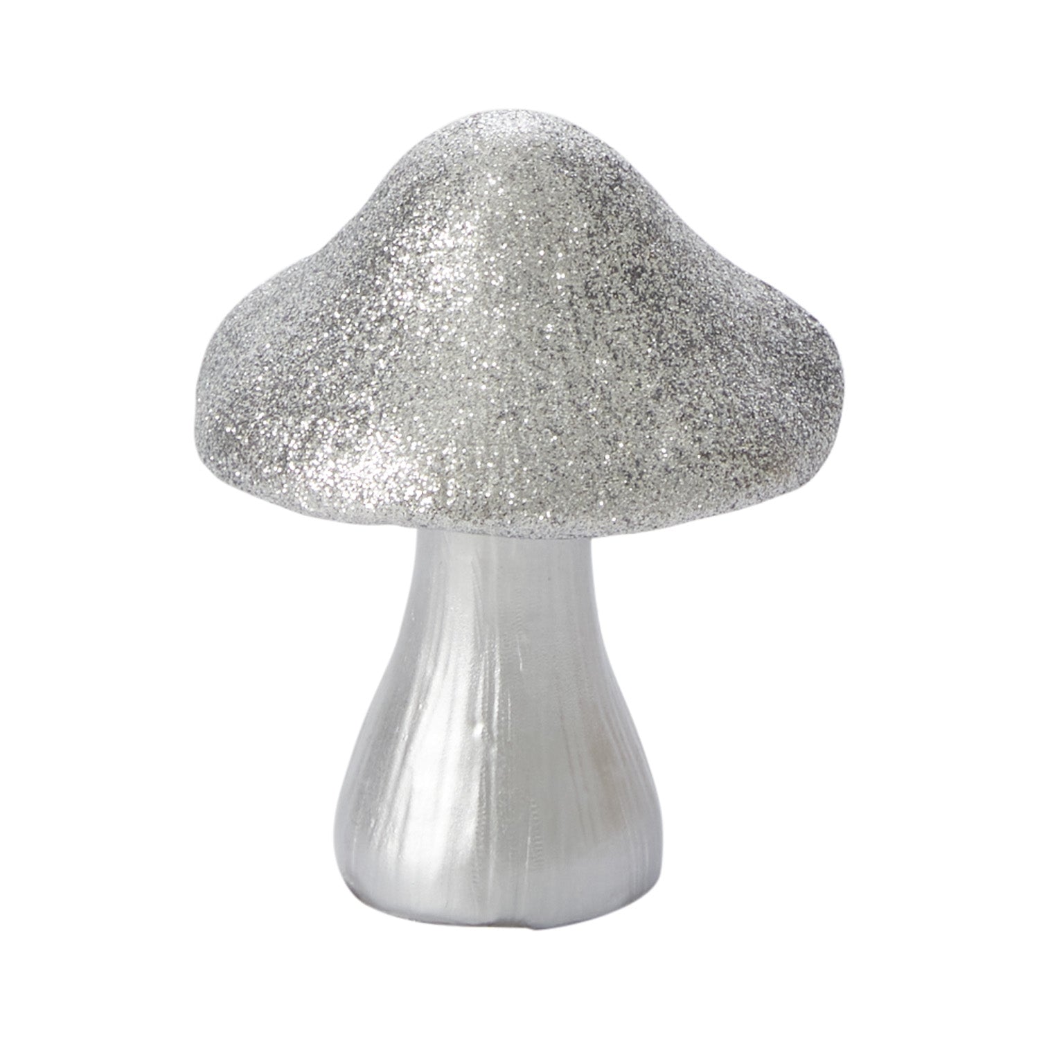 Sparkle Mushroom Figurine 3"x 3.5"