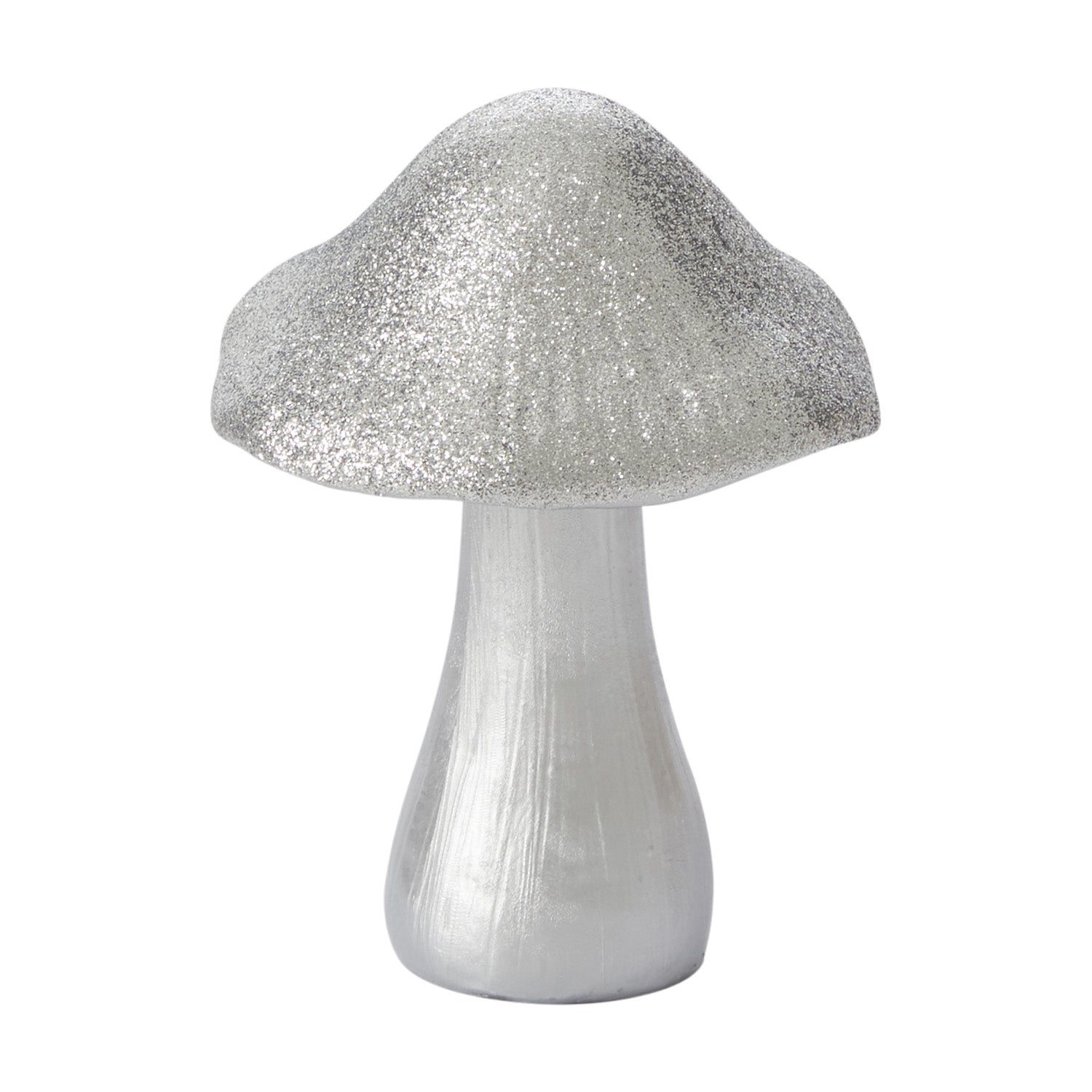 Sparkle Mushroom Figurine 3.75"x 5.25"