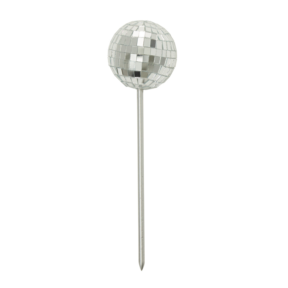 Disco Ball Plant Stick 2.25"x 8"