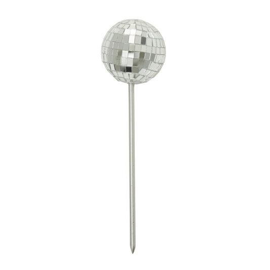 Disco Ball Plant Stick 2.25"x 8"