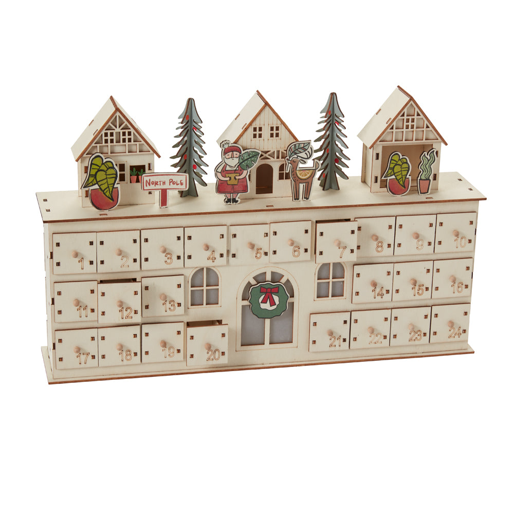 Planta Advent Calendar 15.75"x 3"x 9.5"