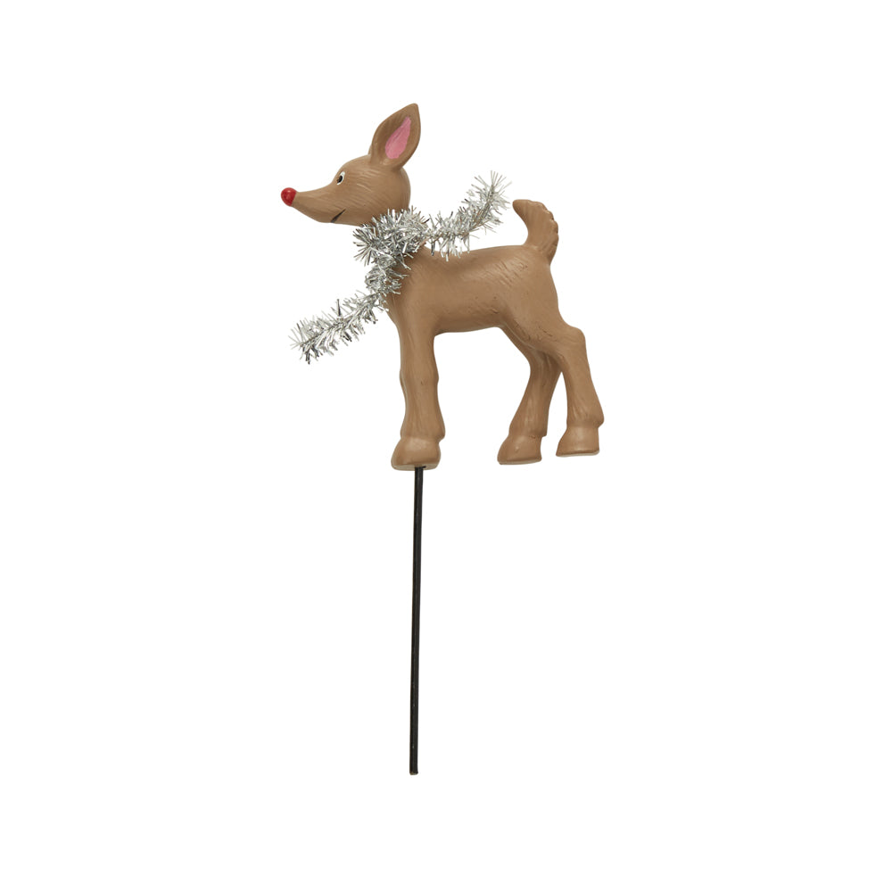 Fabulous Reindeer Plant Stick 2.5"x 5.5"