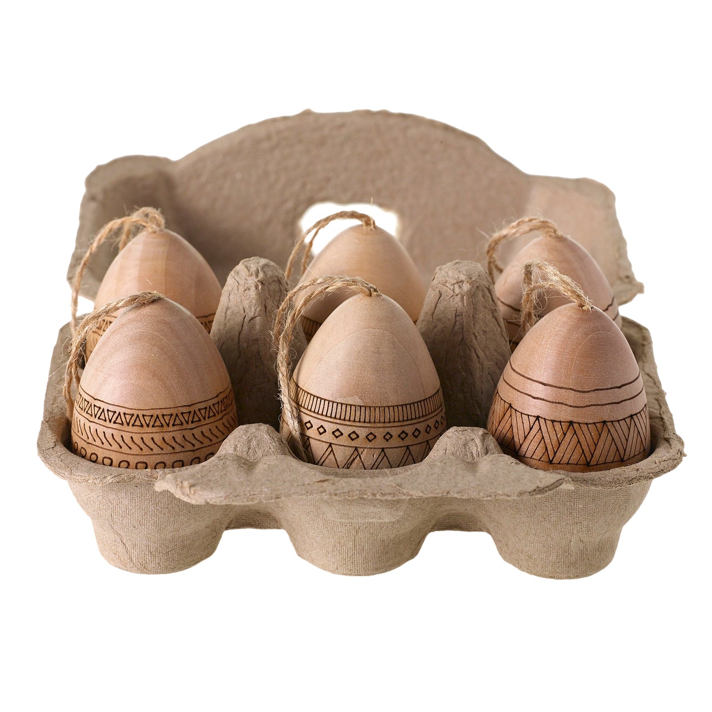 Loco Egg Hanger Set of 6 - 1.5"x 2.5"