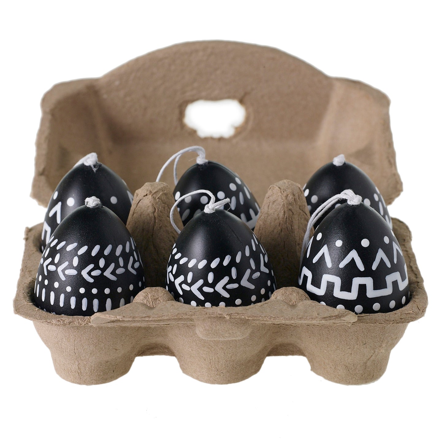 Hipster Egg Hanger Set of 6 - 1.5"x 2.5"