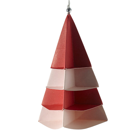 Origami Ornament1.75"x 1.75"x 4.25"