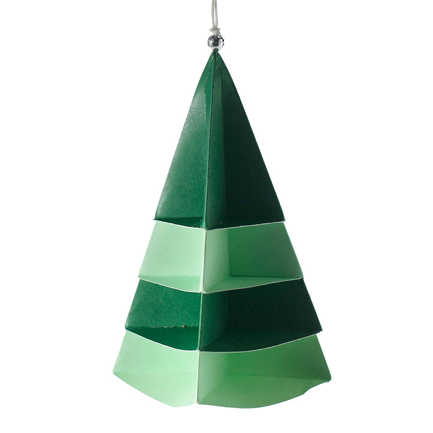 Origami Ornament1.75"x 1.75"x 4.25"
