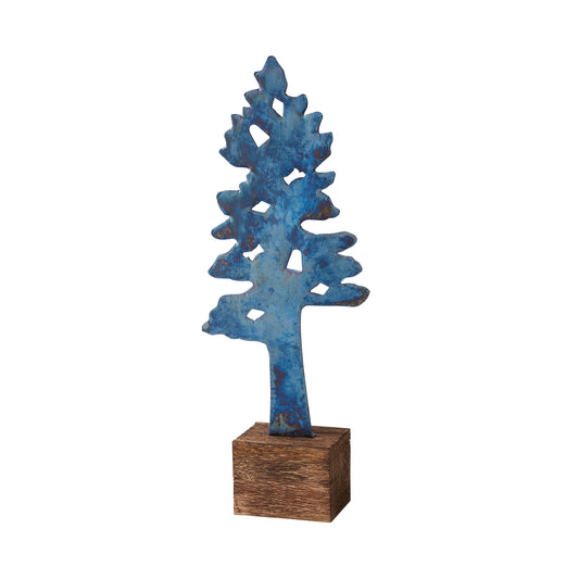 Indigo Night Tree 5.5"x 2.25"x 14.75"