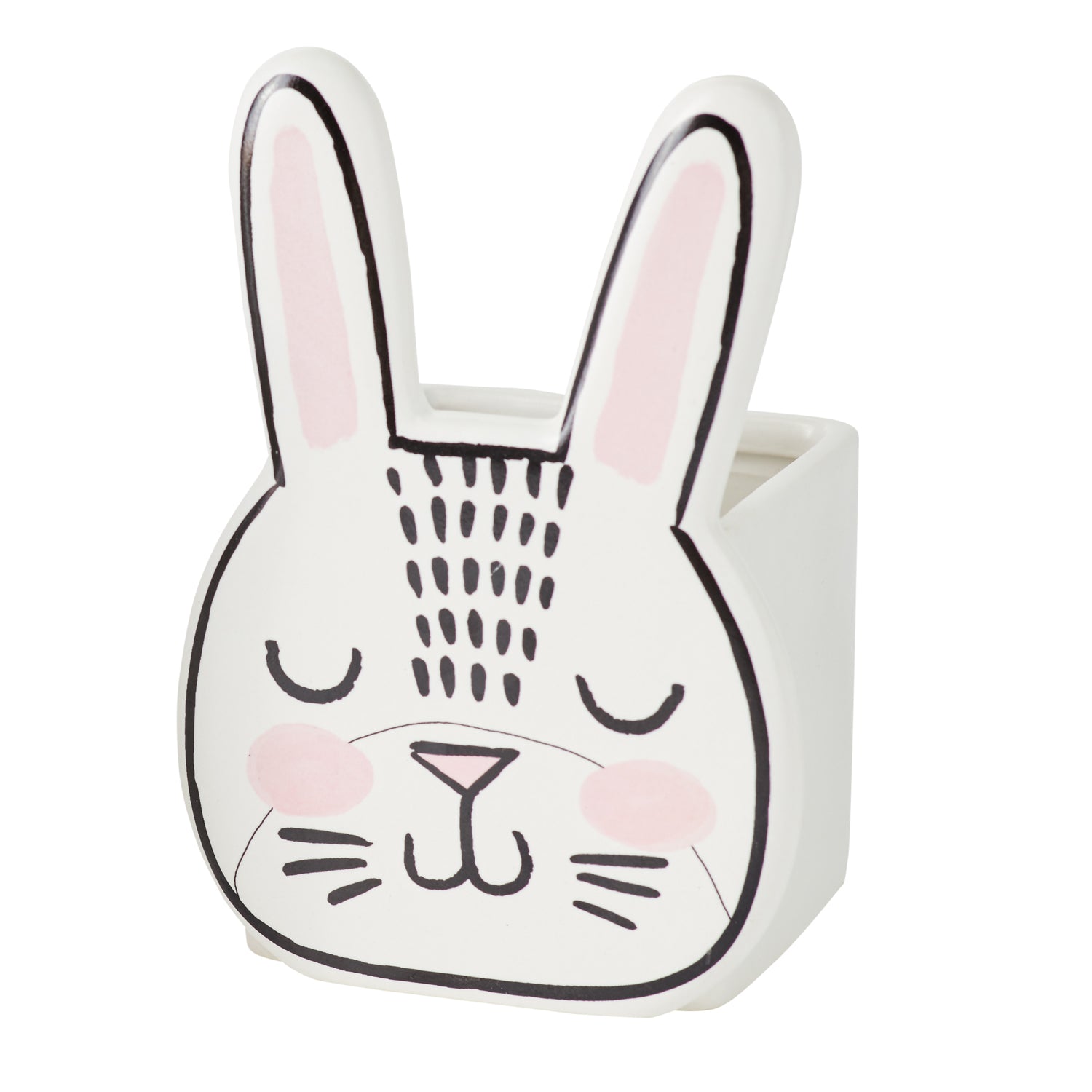 Bashful Bunny Pot 3.5"x 5.75"