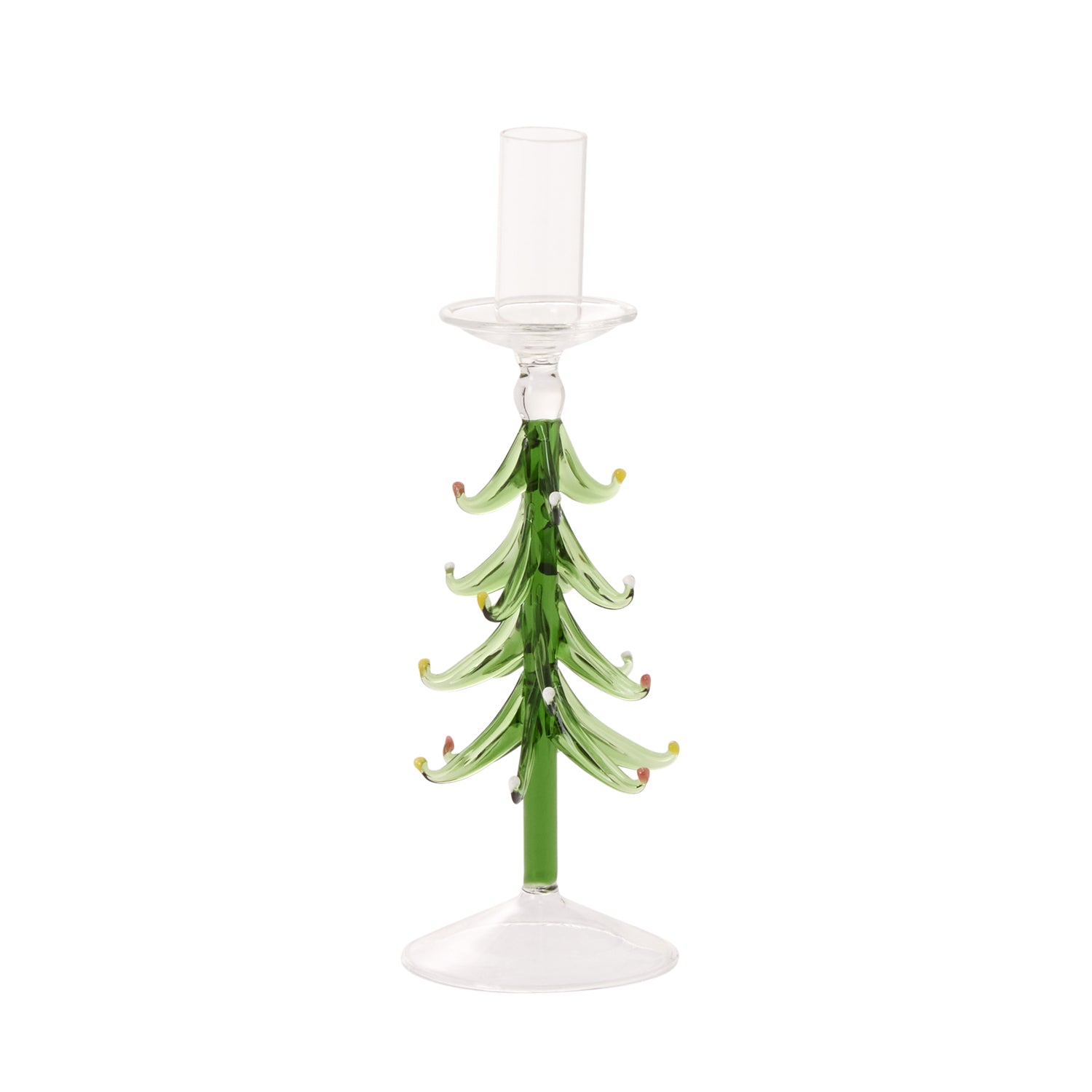 Fir tree Candleholder 3.25"x 9.5"