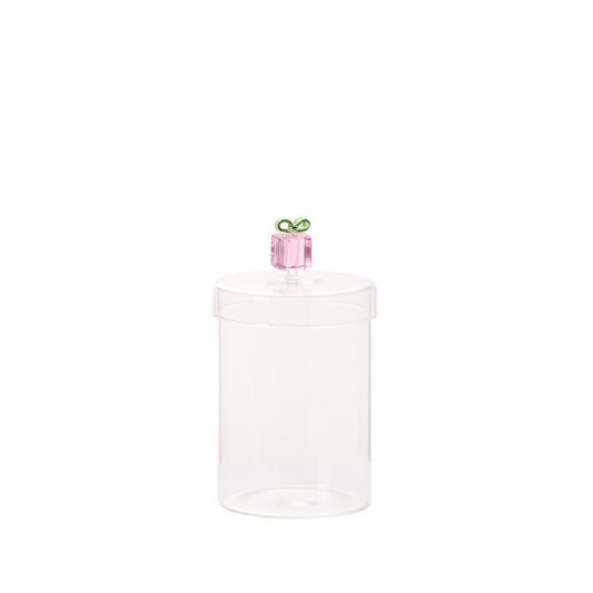 Gifty Glass Canister 4"x 6.5"