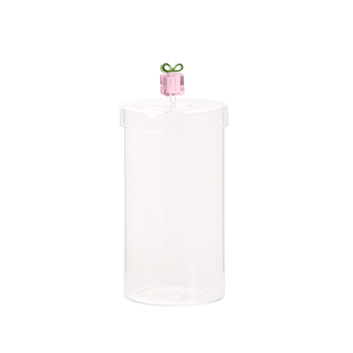 Gifty Glass Canister 4.25"x 9"