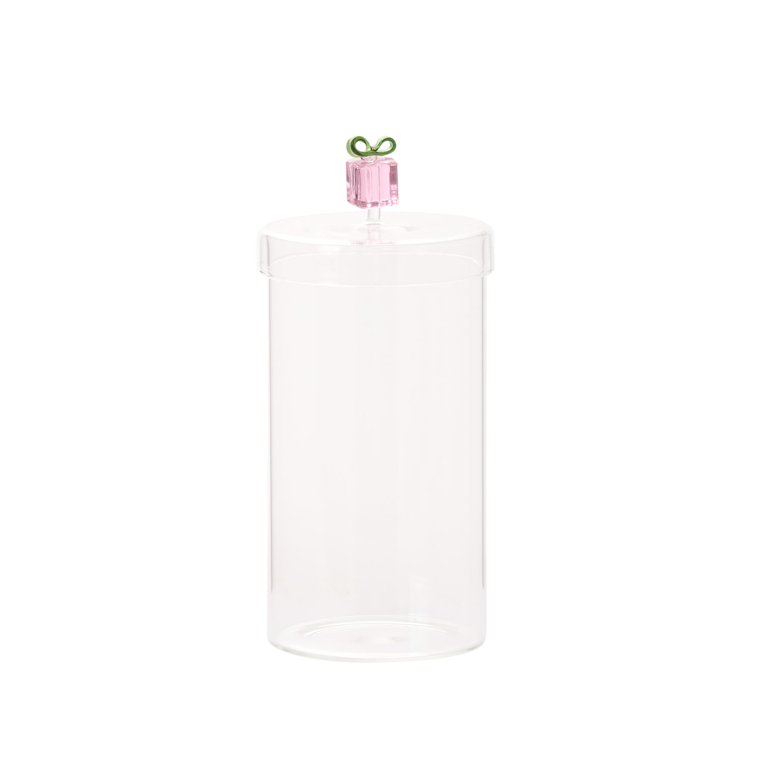Gifty Glass Canister 4.25"x 9"