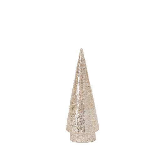 Metallic Textured LED Tree 3.5"x 10"