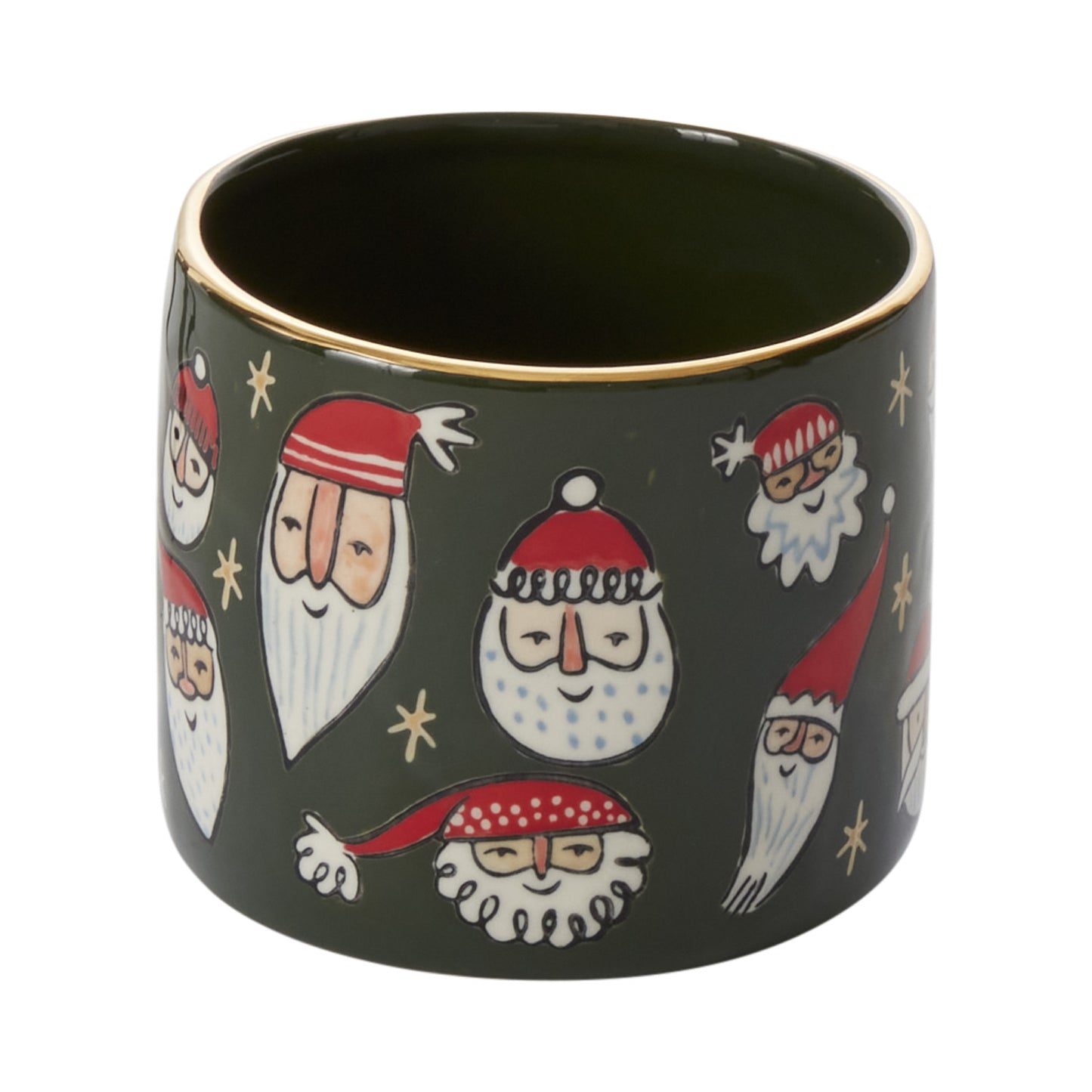 Silly Santas Pot 3.5"x 3"