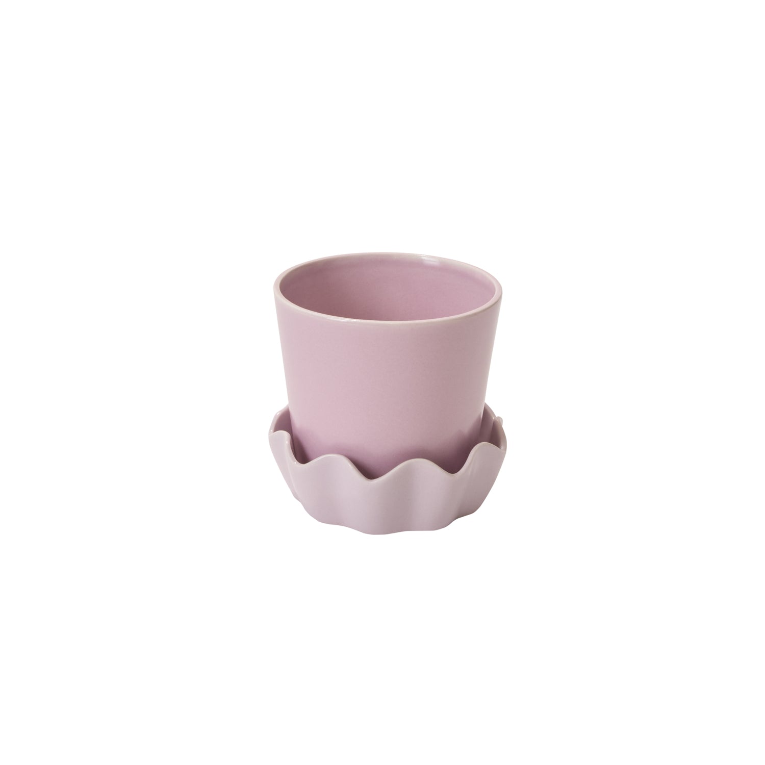 Springvale Pot with Saucer 5.25"x 5"