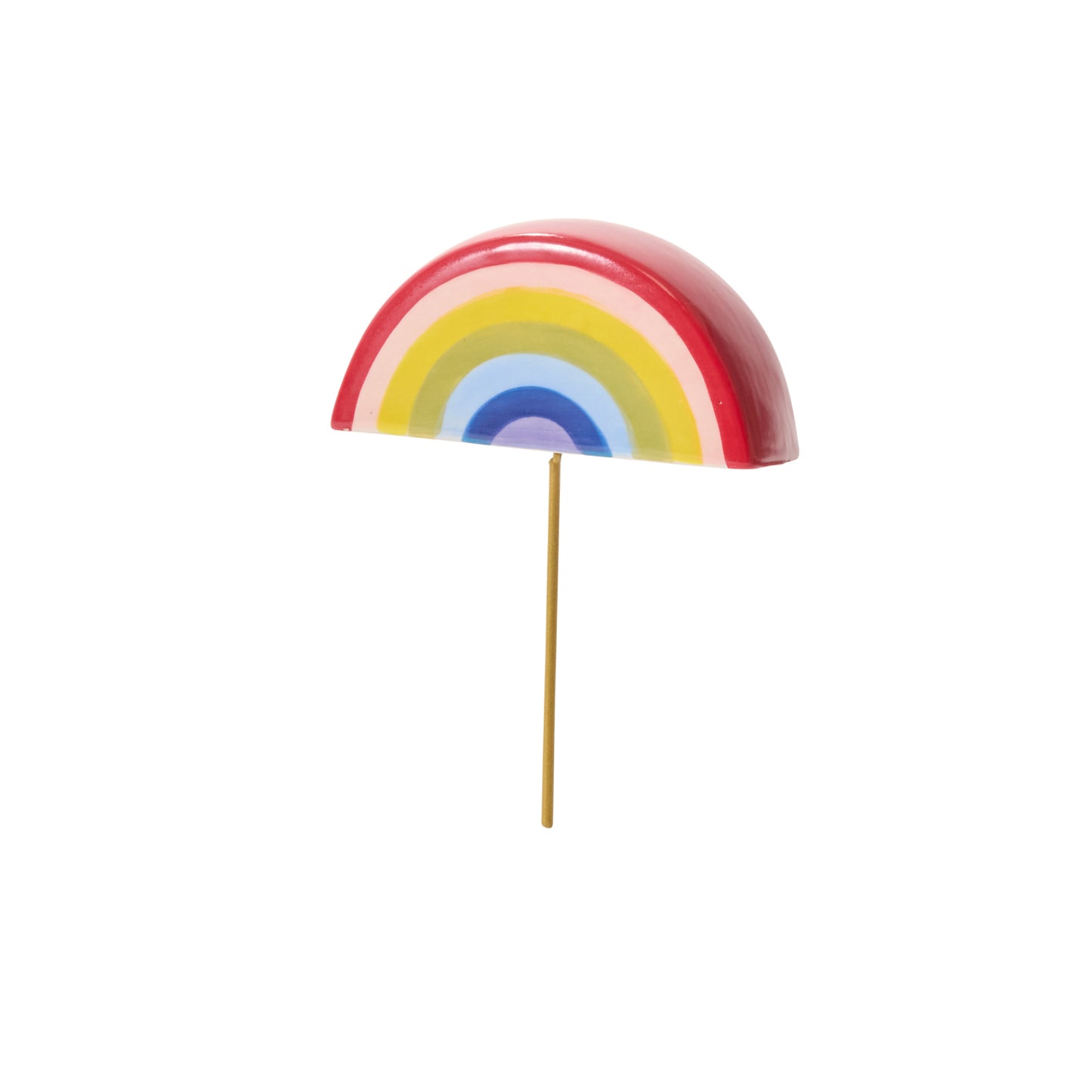 Follow the Rainbow Plant Stick 4.5"x .75"x 6.75"