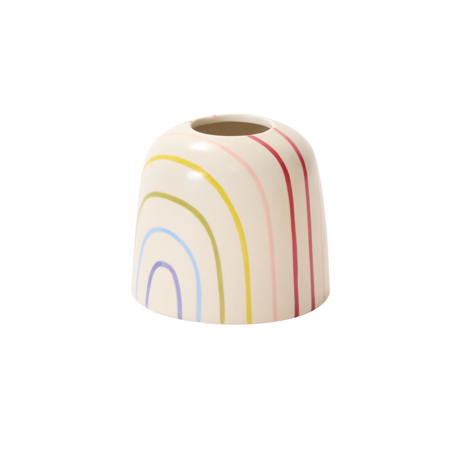 Follow the Rainbow Budvase 4.75"x 4.5"