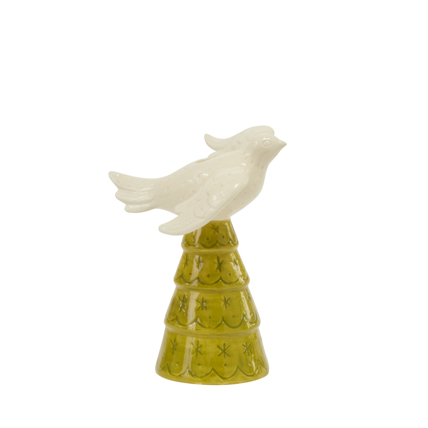 Dove Tree Candleholder 7"x 6"x 9"