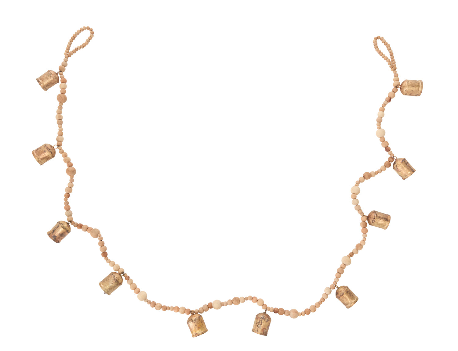 Bead and Bell Garland 82"x 2.5"