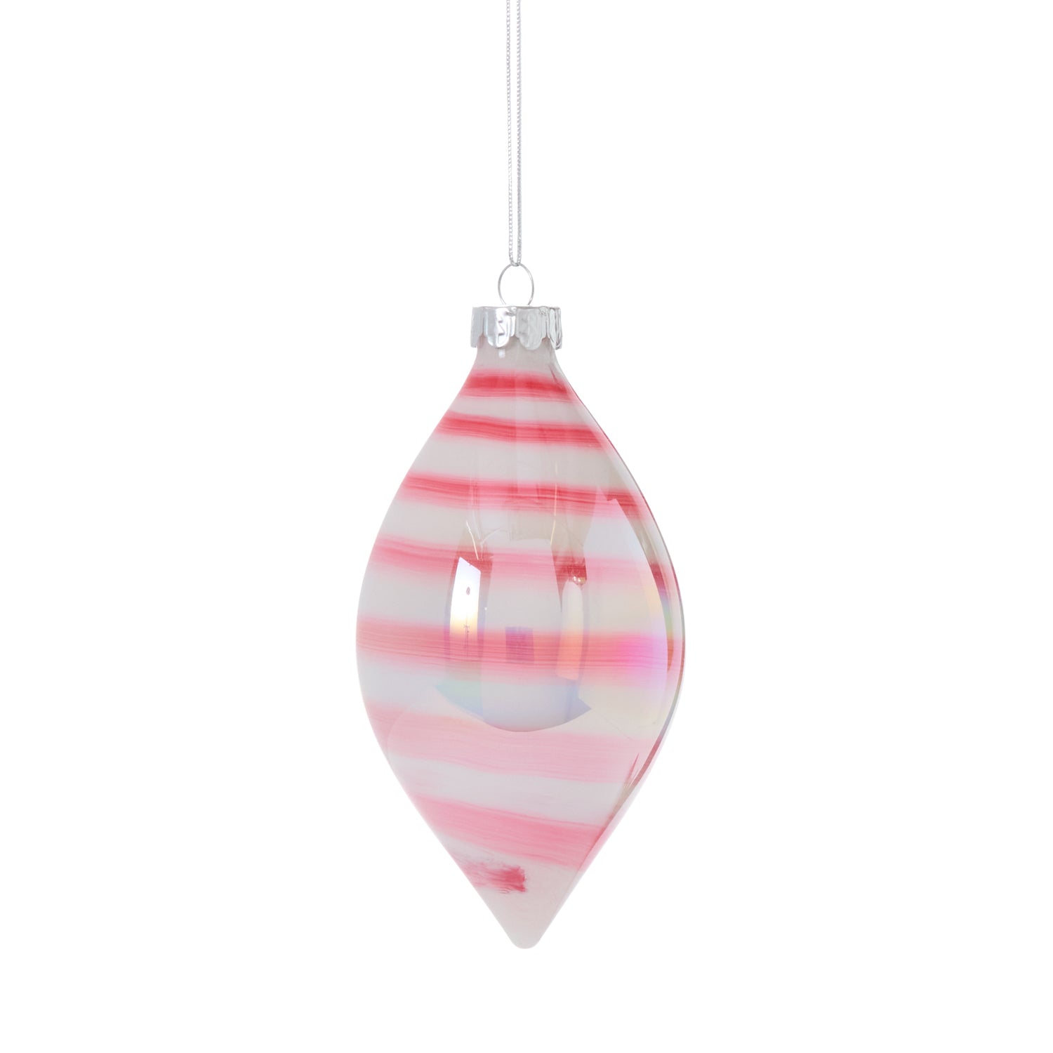 Candy Swirl Ornament 2.5"x 5"