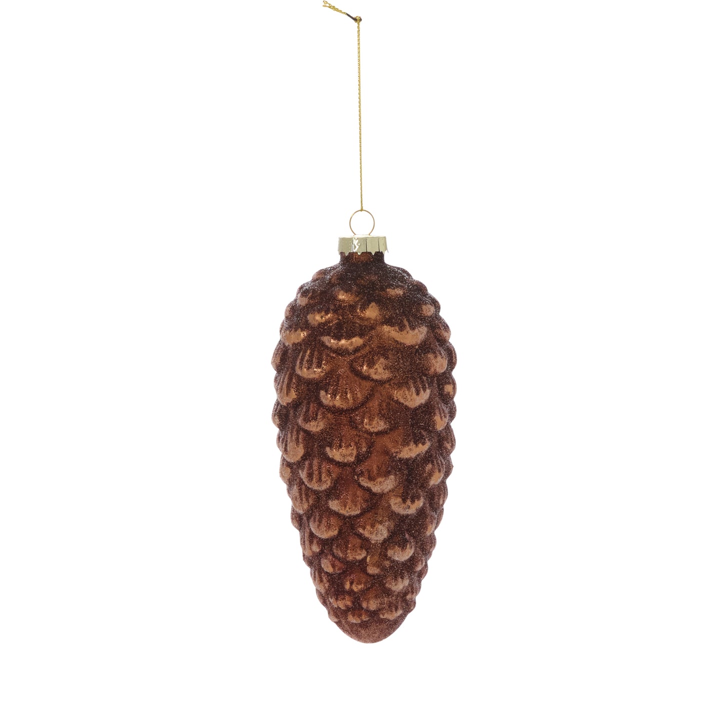 Frosted Pinecone Ornament 2.5"x 5.5"