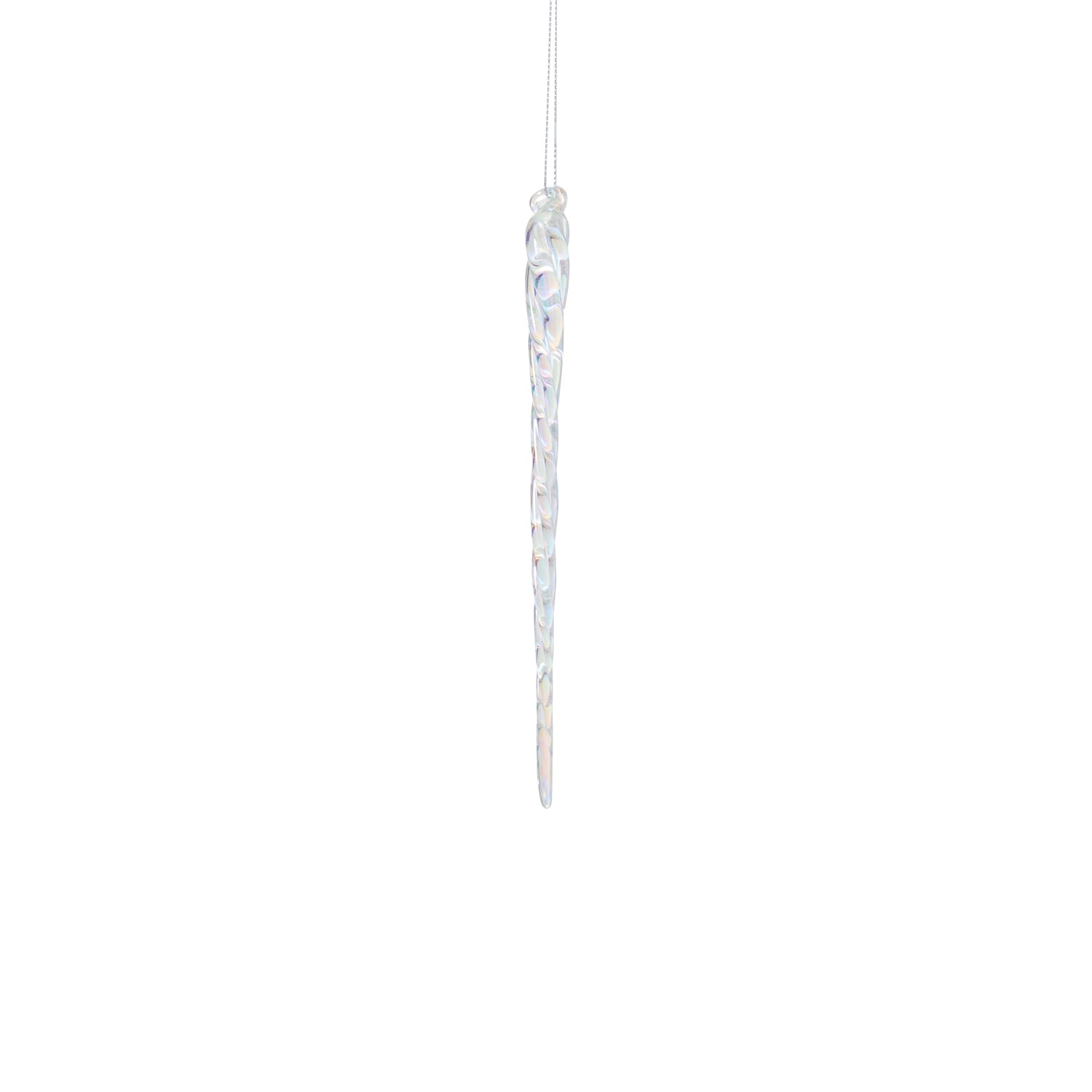 Twist Icicle Ornament 0.5"x 7.5"