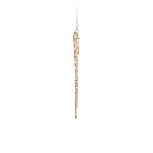 Twist Icicle Ornament 0.5"x 7.5"