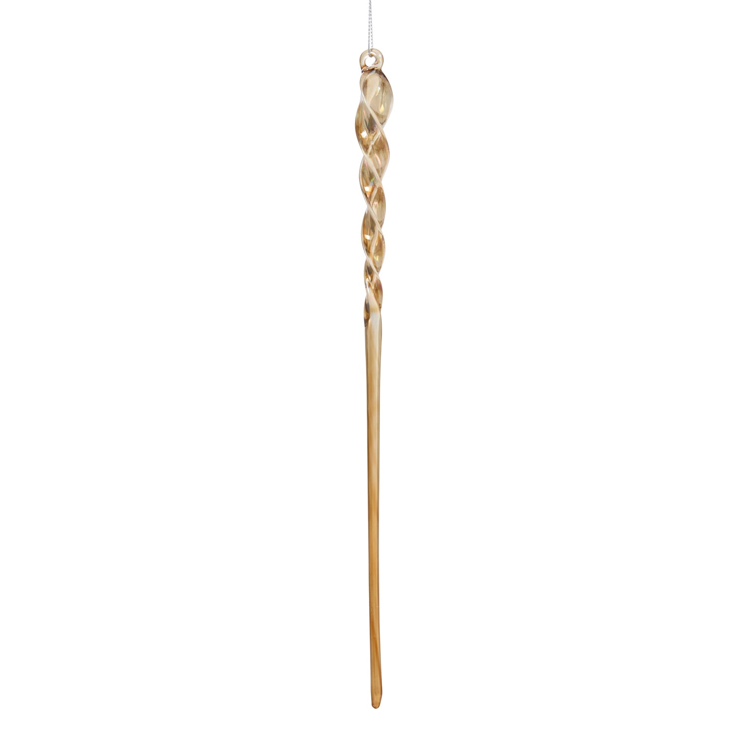 Twist Icicle Ornament 0.75"x 11.5"