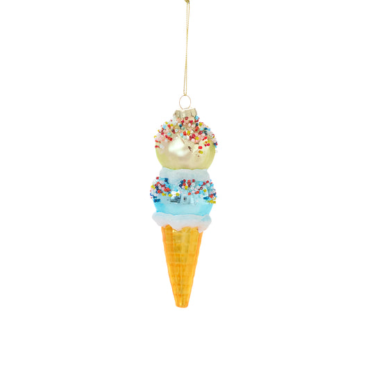 Dessert First Ornament 2"x 5.5"