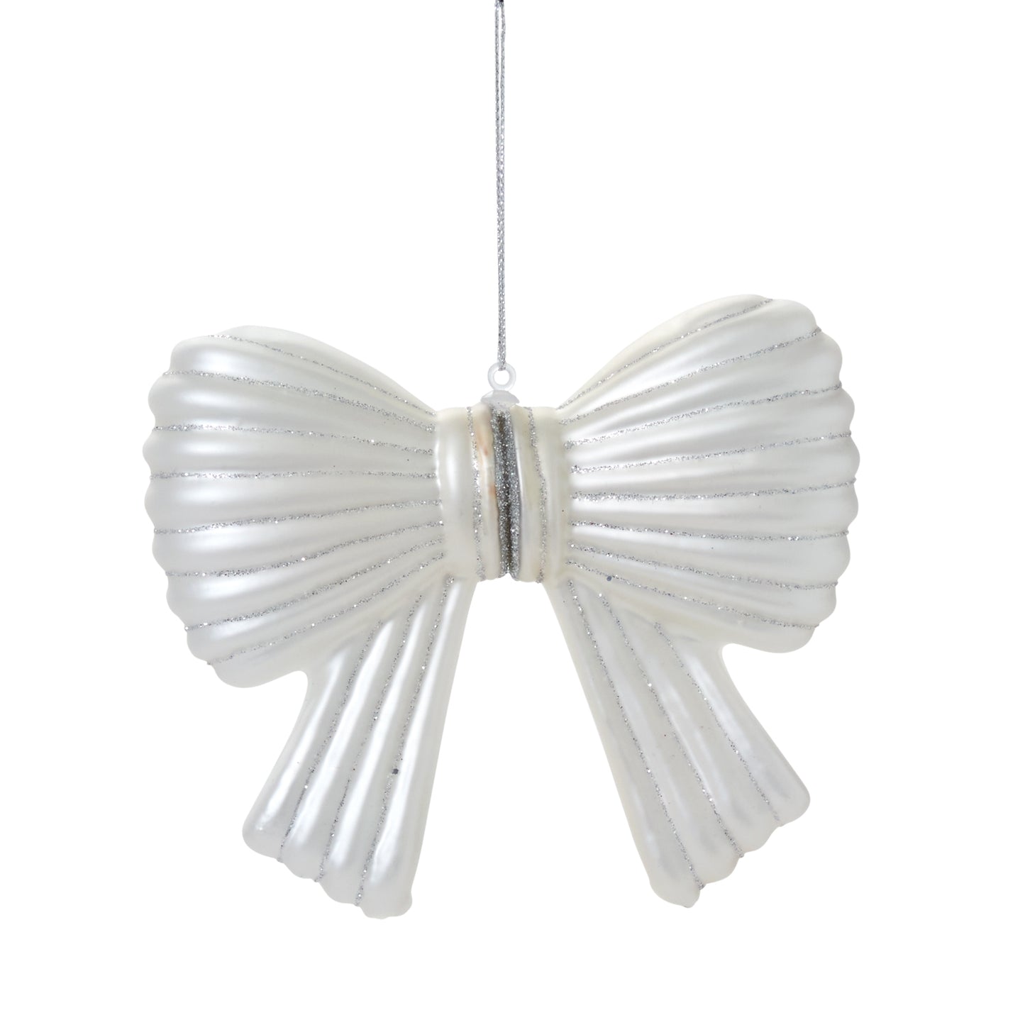 Metallic Bow Ornament 5"x 1.5"x 4.75"