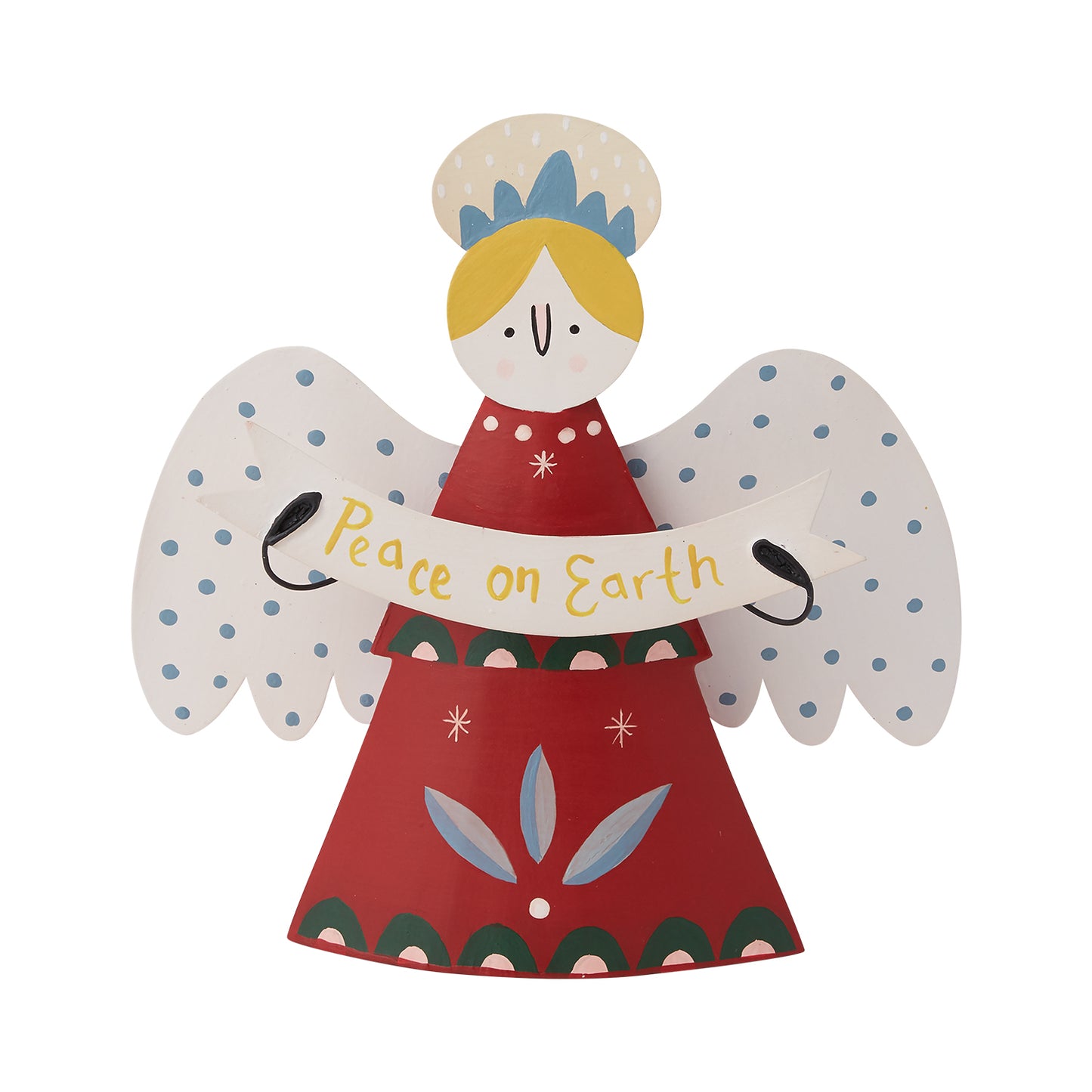 Caroling Angel Figr 10"x 2"x 10.25"