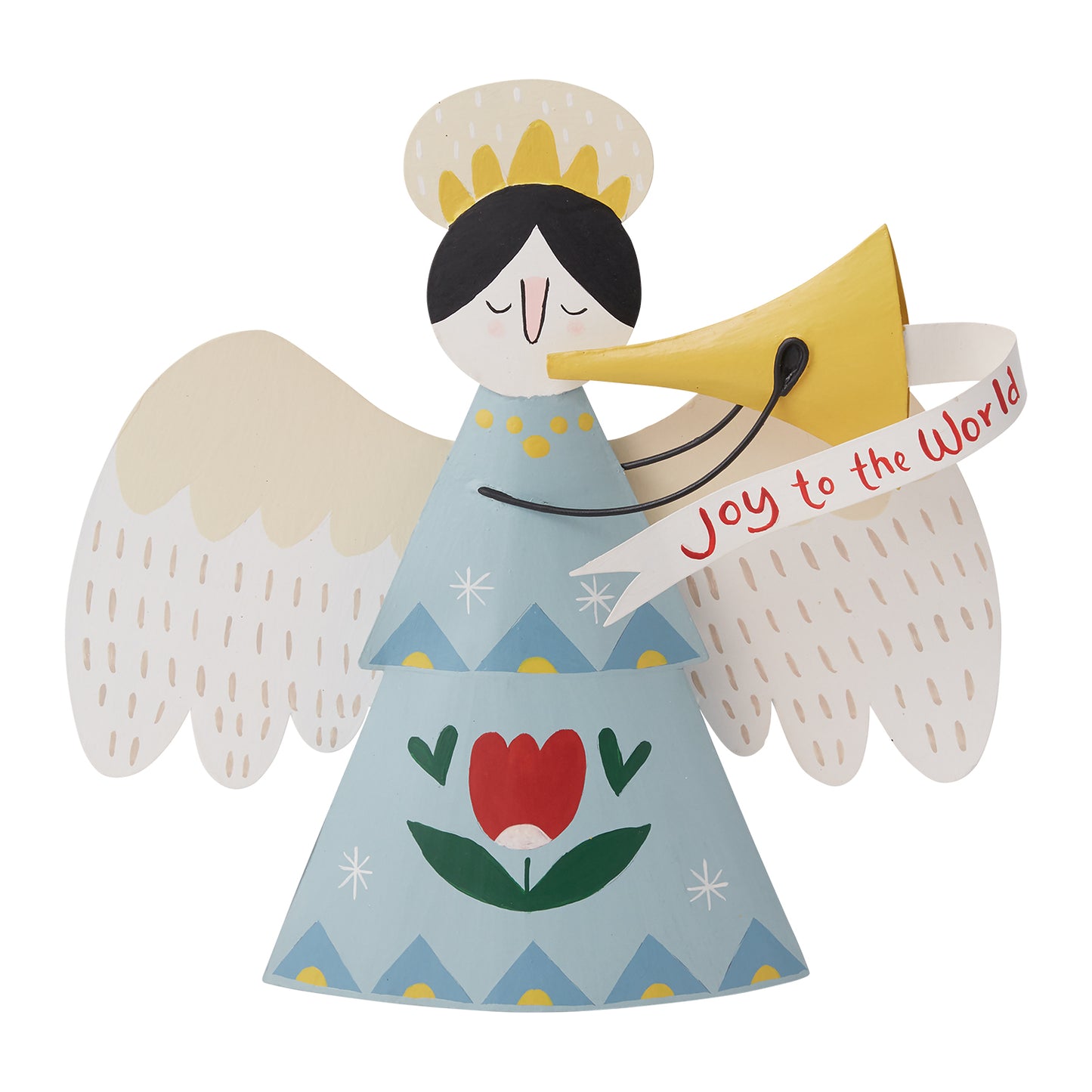 Caroling Angel Figr 13"x 2.5"x 12"