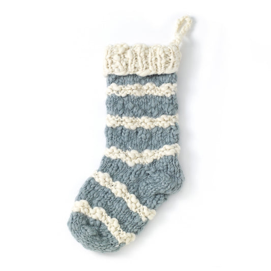 Hand Knit Stocking 7"x 18.5"