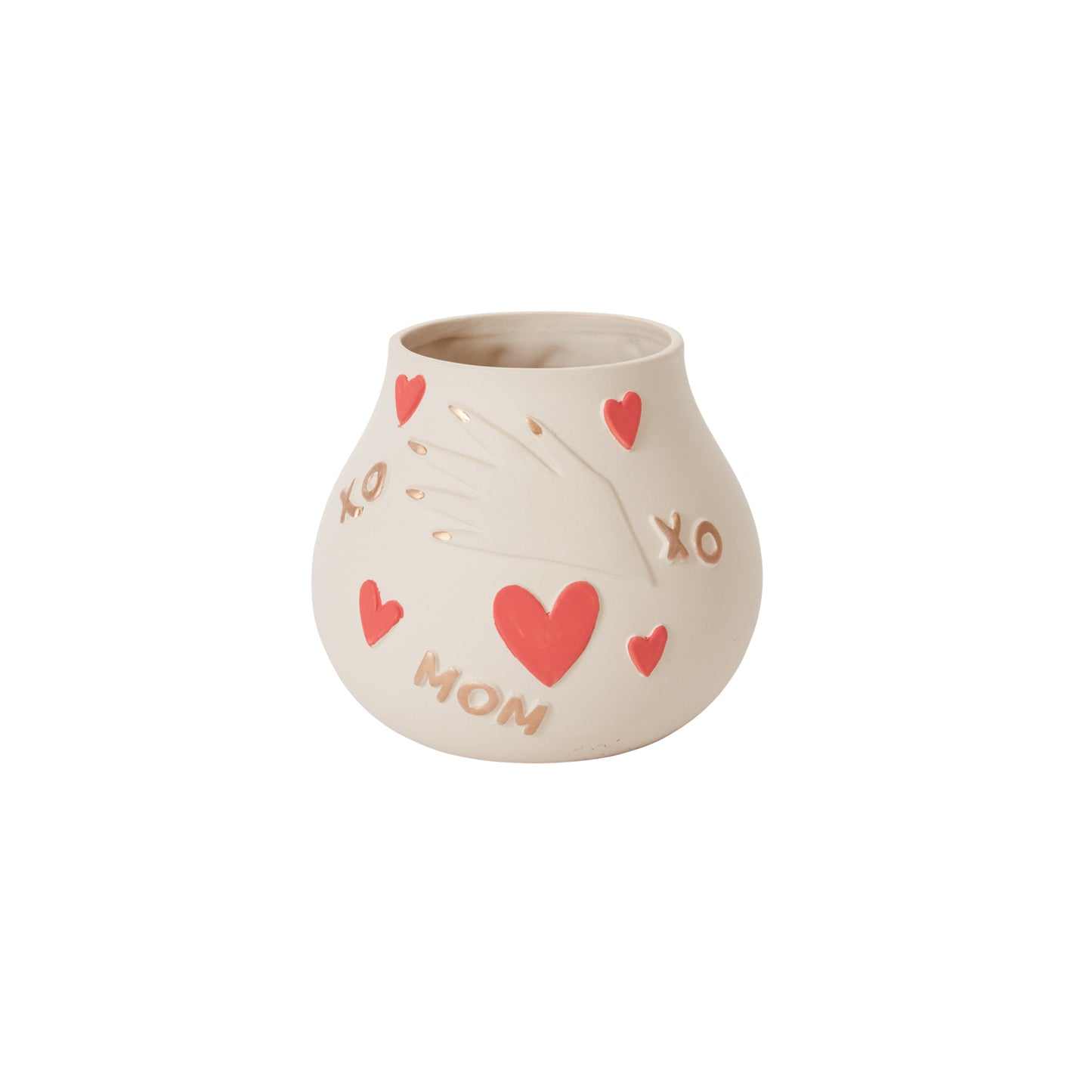 Hug Your Mom Vase 6"x 7"