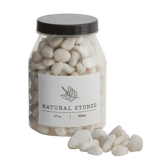 White Natural Stones 37oz