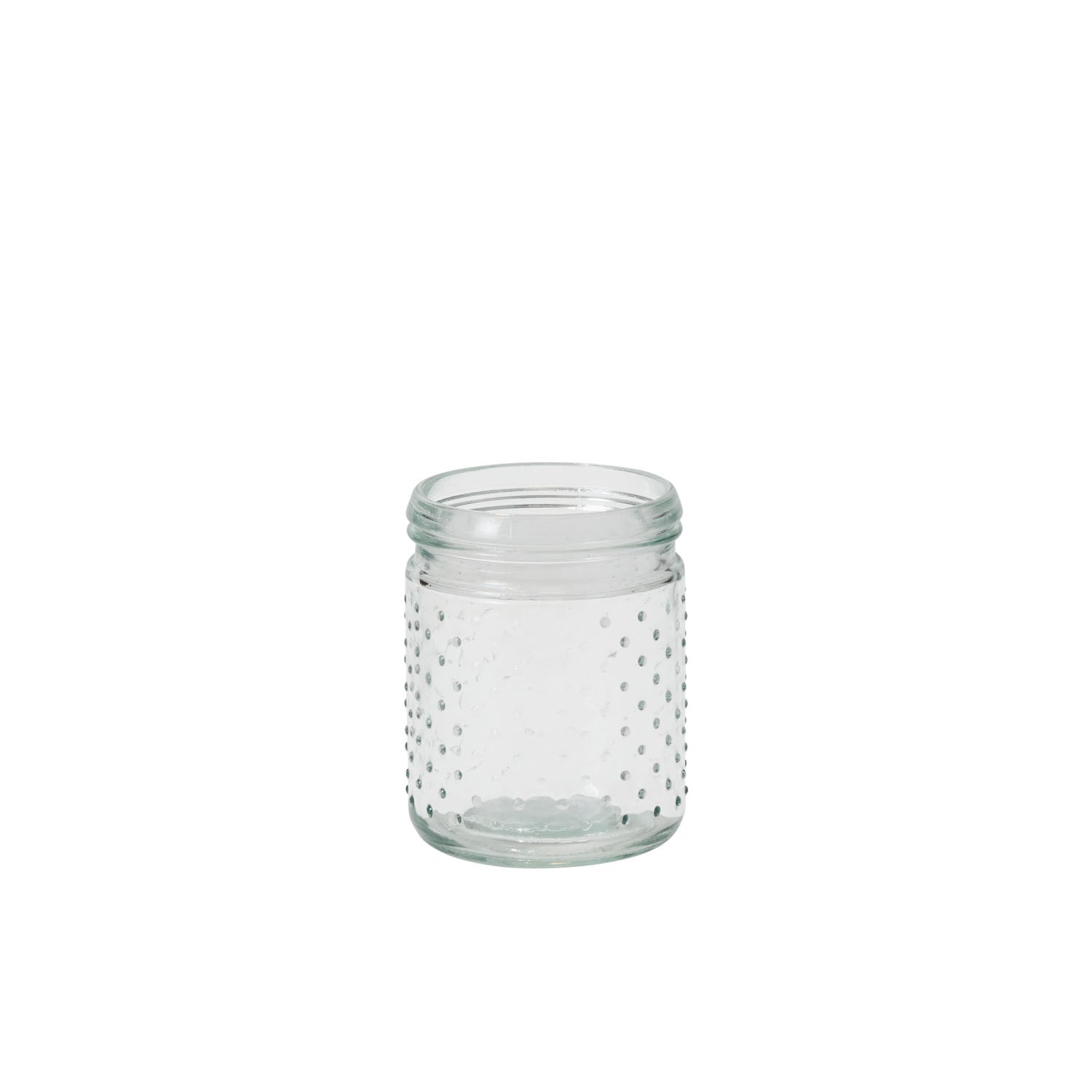 Hobnail Jar 4"x 5"