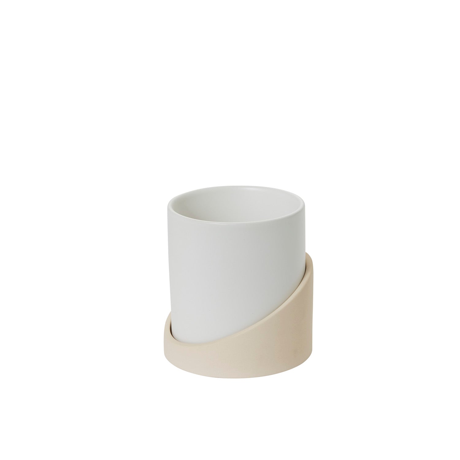 Brisbane Pot with Saucer 4.75"x 5.5"