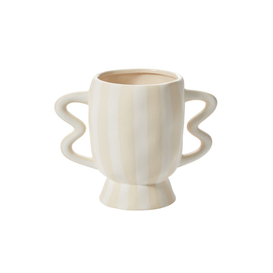 Akimbo Footed Pot 8.75"x 4.75"x 6.75"
