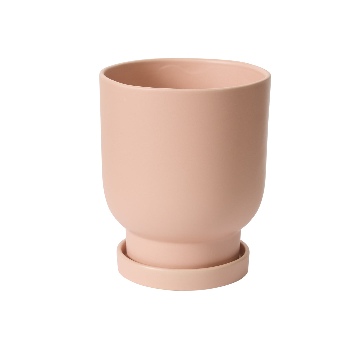 Tarrytown Pot with Saucer 7"x 8.25"