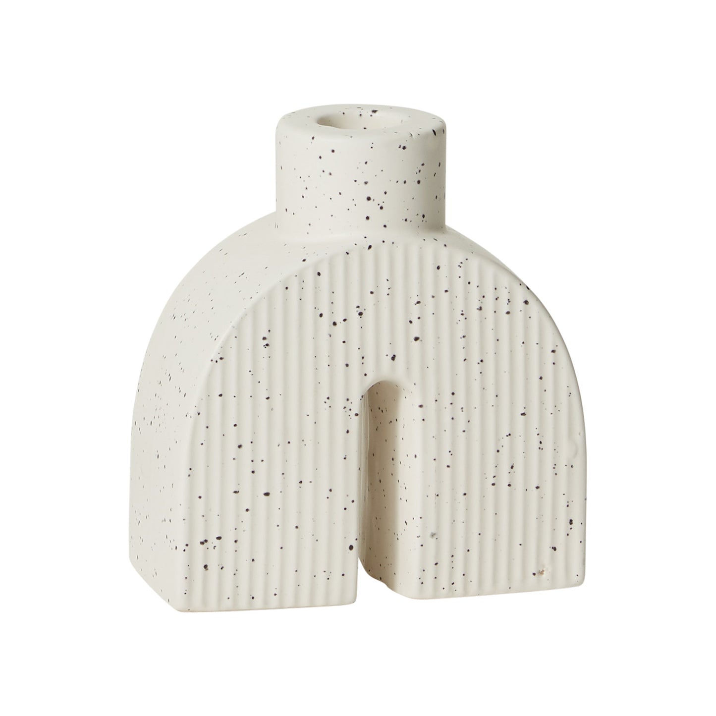 Trefoil Candleholder 4.5"x 2"x 5.25"