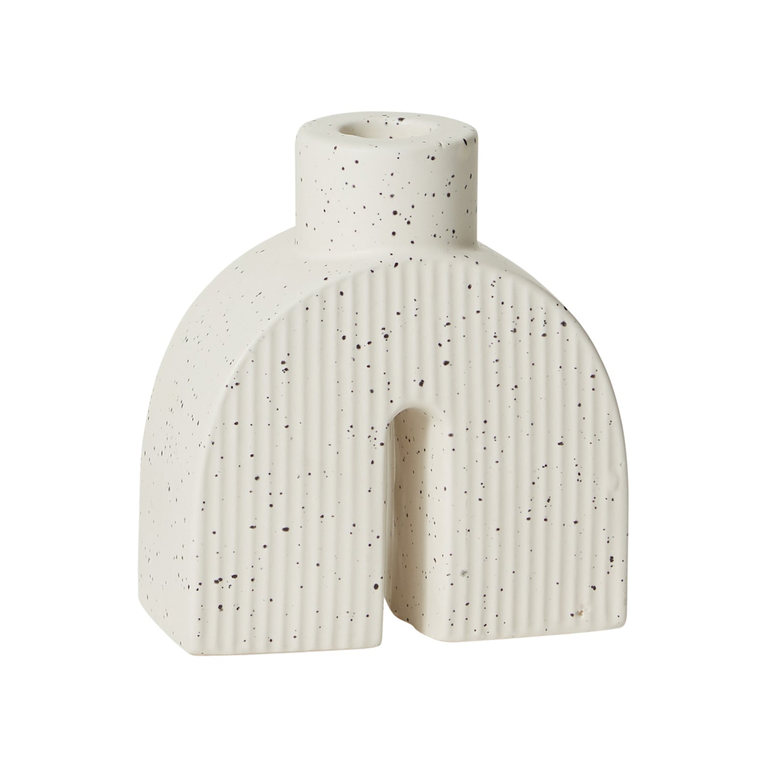 Trefoil Candleholder 4.5"x 2"x 5.25"